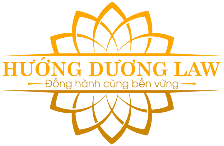 Logo Hướng Dương Law – Đồng hành cùng bền vững